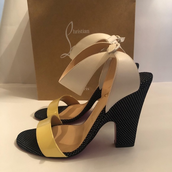 Christian Louboutin Wedge heeled sandals - Picture 6 of 7